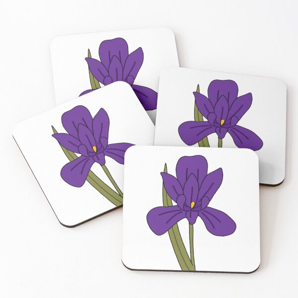 Item preview, Iris February Birth Flower designed and sold by jadin28.