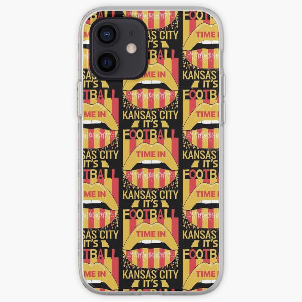 It’s Football Time In Kansas City Cute Kansas City Chiefs lips iPhone Soft Case