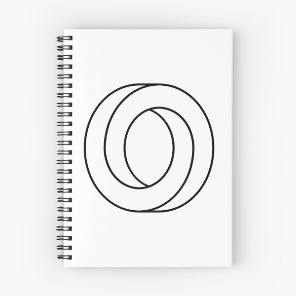 Item preview, Letter O. Impossible circle shape. Optical illusion.  designed and sold by TashaVector.
