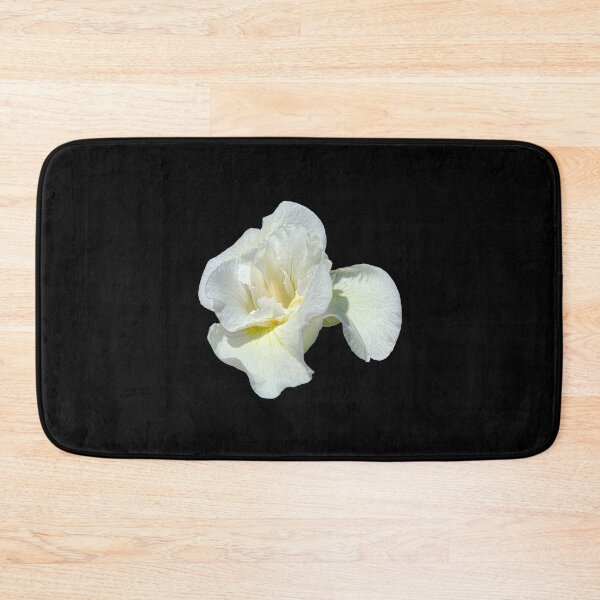 Item preview, White Siberian Iris on Black designed and sold by DianeLindonCoy.