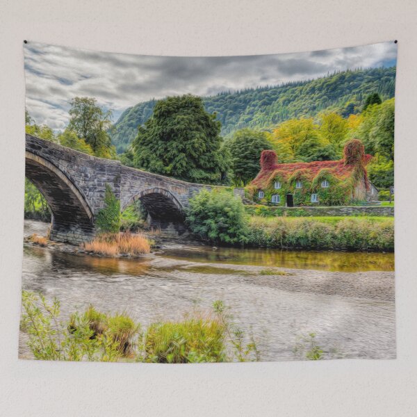 Item preview, Pont Fawr Bridge Llanrwst Wales designed and sold by AJEvans.