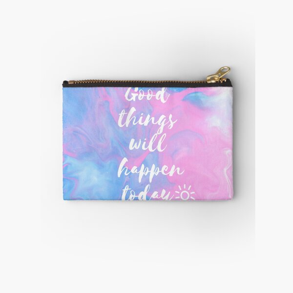 Item preview, Good things will happen positive motivational quote designed and sold by HR-the-Chemist.