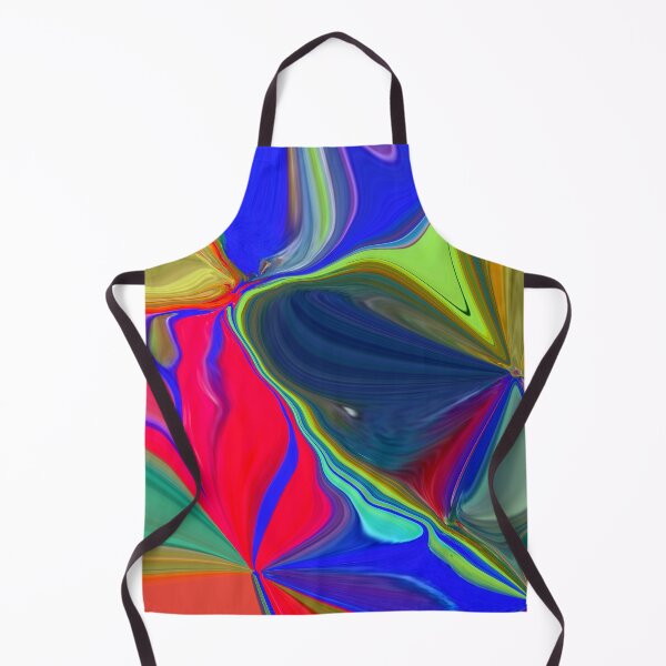 Item preview, Fluid Abstract Colorful Geometric  Line Pattern / Liquid Psychedelic Art  designed and sold by GuitarZan's.