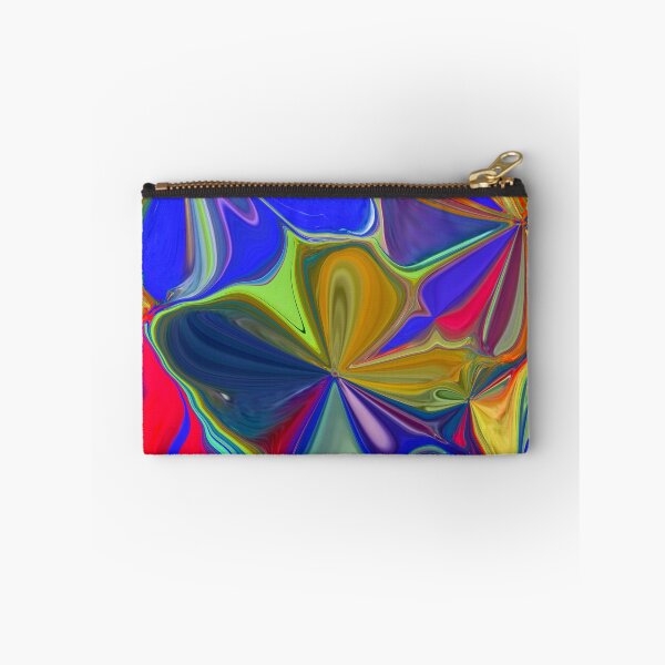 Item preview, Fluid Abstract Colorful Geometric  Line Pattern / Liquid Psychedelic Art  designed and sold by GuitarZan's.