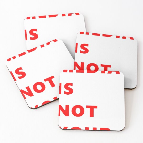Item preview, The Media Is Not Your Friend 3 designed and sold by TheRedneckWitch.