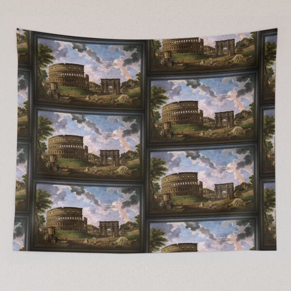 Item preview, View of the Colosseum by Giovanni Paolo Pannini designed and sold by Xzendor7 Digital Art Creations.
