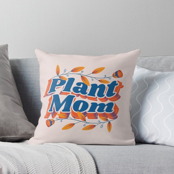 Item preview, Plant Mom Lettering with Floral Illustration designed and sold by Teeline.