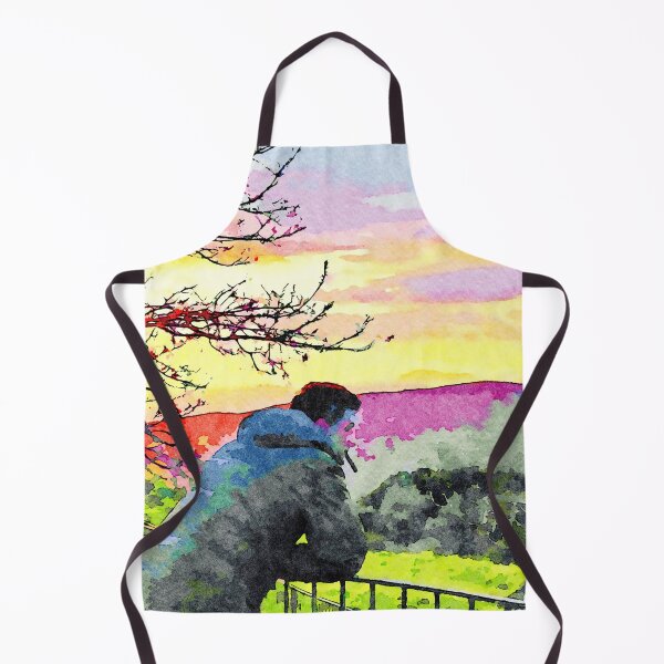 Item preview, Man with cigar looks at the sunset landscape designed and sold by Giuseppe Cocco.
