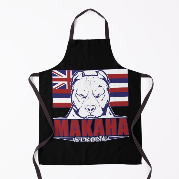 Item preview, MAKAHA Strong Hawaiian Flag, Hawaii 96792 designed and sold by LocalKineStuffs.