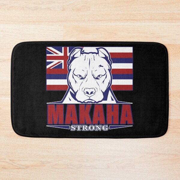 Item preview, MAKAHA Strong Hawaiian Flag, Hawaii 96792 designed and sold by LocalKineStuffs.