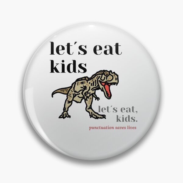 Item preview, Let's Eat Kids Punctuation Saves Lives. Funny Grammar Punctuation designed and sold by joanaoberg.