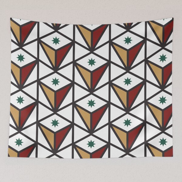 Item preview, Reverse Pyramid Star Pattern – Vintage Vibes designed and sold by RoguePatterns.