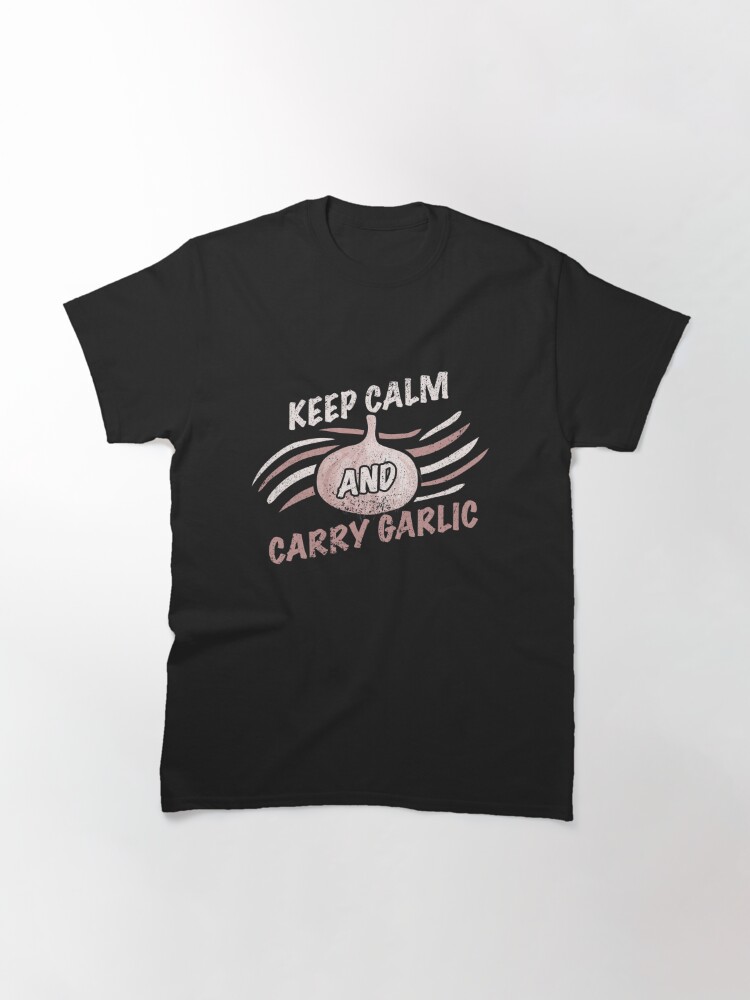 Discover Halloween Costume Outfit Garlic Vampire Quote Gift Classic T-Shirt