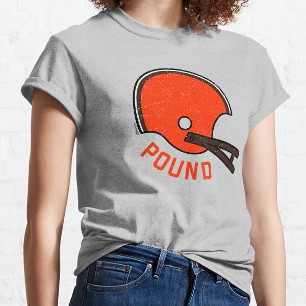 CLEVELAND BROWNS juniors small T shirt NFL sexy tee football helmet logo