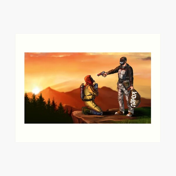 The Rust cirlce Art Print