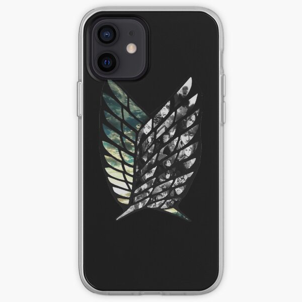 Attack on titan Logo Ailes Coque souple iPhone