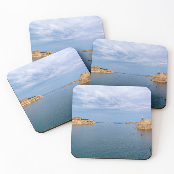 Item preview, Valletta city and Fort St. Angelo in Birgu designed and sold by lena-maximova.