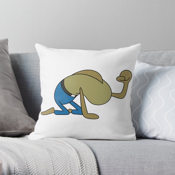 Mr krabs body outlet pillow