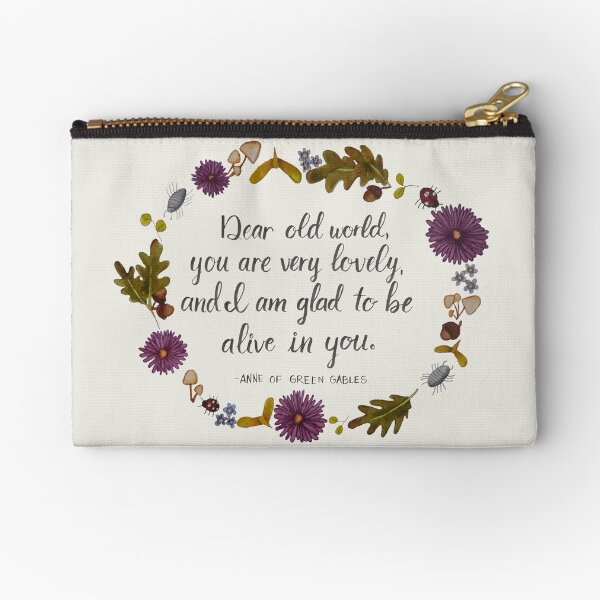 Item preview, Dear Old World Anne of Green Gables Quote designed and sold by brynn-art.