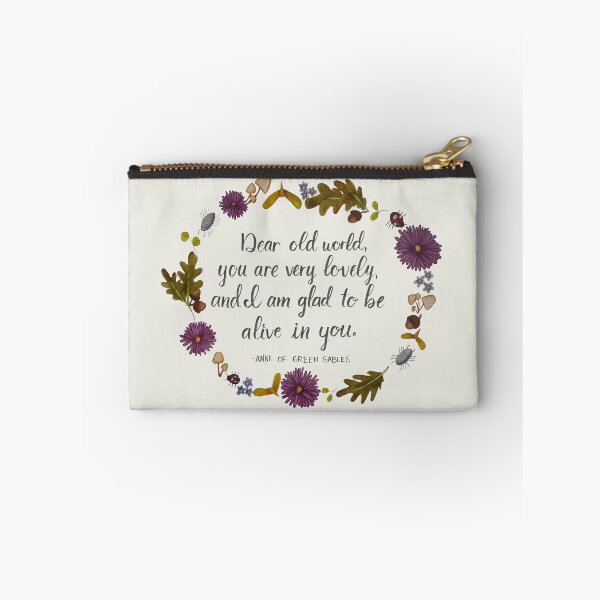Item preview, Dear Old World Anne of Green Gables Quote designed and sold by brynn-art.