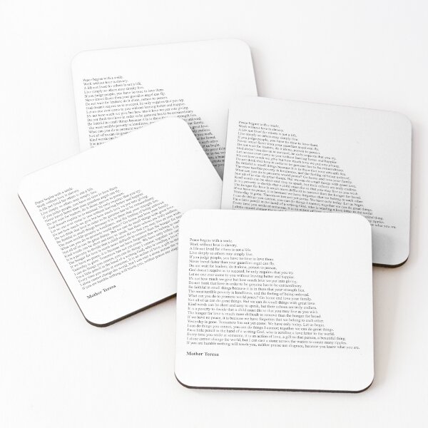 Item preview, Mother Teresa Quotes designed and sold by Miguel Queiruga.