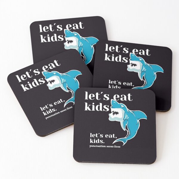 Item preview, Let's Eat Kids Punctuation Saves Lives. Funny Grammar Punctuation designed and sold by joanaoberg.