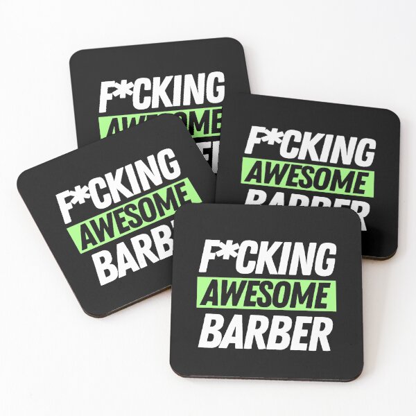 Item preview, F*cking Awesome Barber designed and sold by bifkee19.