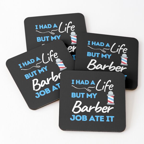 Item preview, I Had A Life But My Barber Job Ate It designed and sold by bifkee19.