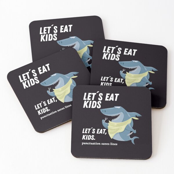 Item preview, Let's Eat Kids Punctuation Saves Lives. Funny Grammar Punctuation designed and sold by joanaoberg.