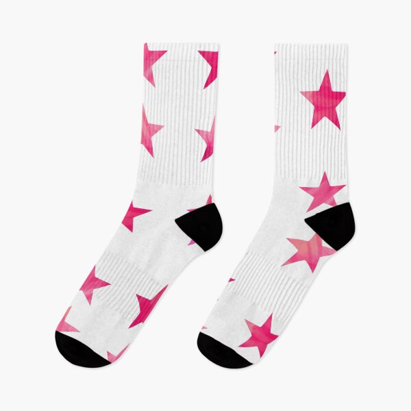 Item preview, Pink Water Color Stars Sticker Pack designed and sold by KatharineArt.