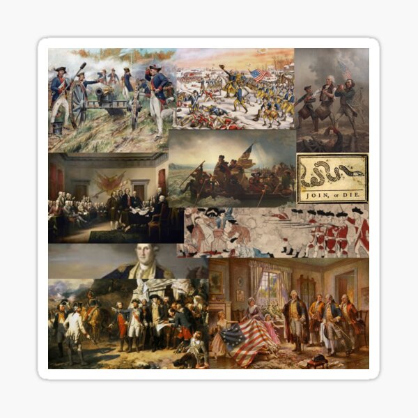 Item preview, American Revolution collage designed and sold by Celise21.