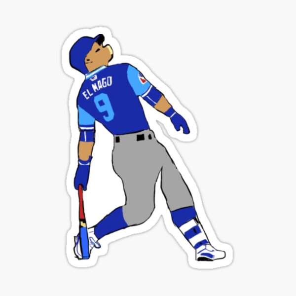 Javier Baez El Mago Sticker for Sale by MattPage24