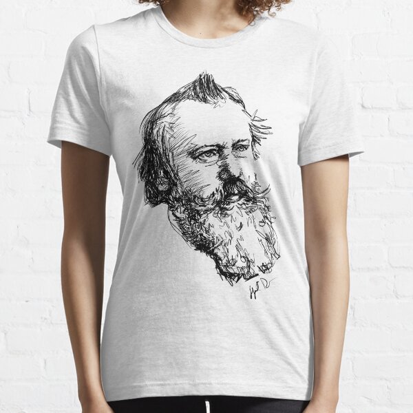 Brahms drawing in black Essential T-Shirt