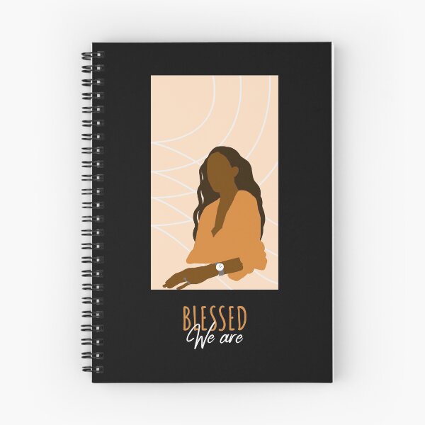 Item preview, We Are Blessed - Orange Woman Queen Brown Skin Girl Black Girl Magic Afro Kwanzaa Black Owned Business Design designed and sold by CreatedbyJR.