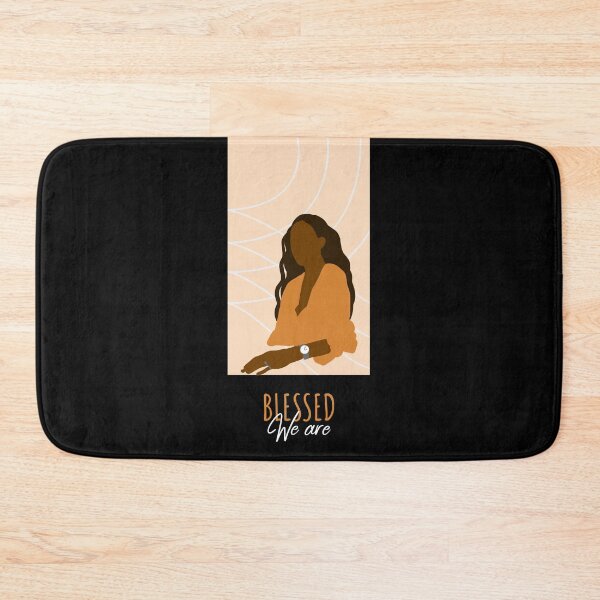 Item preview, We Are Blessed - Orange Woman Queen Brown Skin Girl Black Girl Magic Afro Kwanzaa Black Owned Business Design designed and sold by CreatedbyJR.