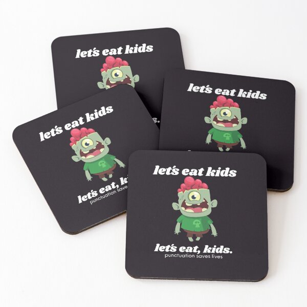 Item preview, Let's Eat Kids Punctuation Saves Lives. Funny Grammar Punctuation designed and sold by joanaoberg.