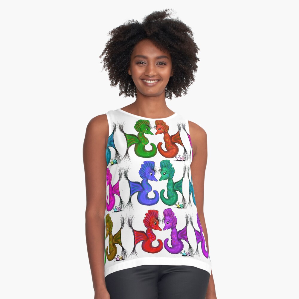Item preview, Sleeveless Top designed and sold by HappigalArt.