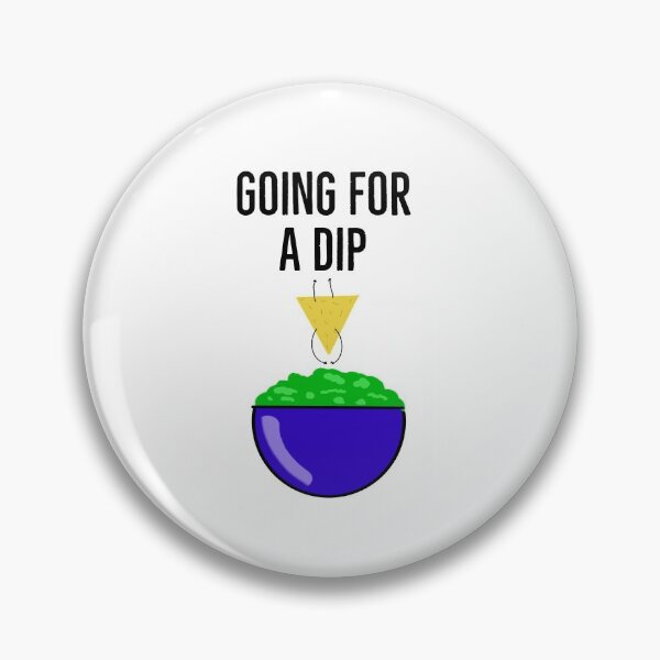 Item preview, Going for a Dip - Guacamole designed and sold by SilverSquirrels.