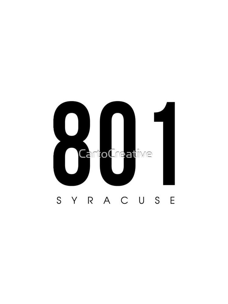 "Syracuse, UT 801 Area Code" iPhone Case for Sale by CartoCreative