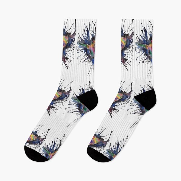 Item preview, Rainbow Great White Shark designed and sold by MenagerieMayhem.