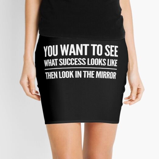 See What Success is Mini Skirt