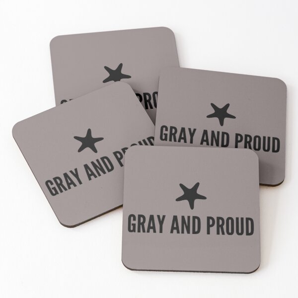 Item preview, Gray and Proud designed and sold by Hairkrayzee.