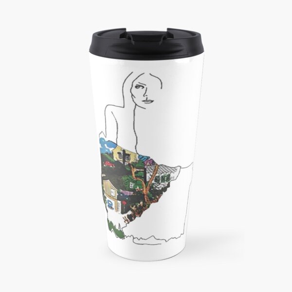 Ladies of Canyon Joni Mitchell Folk Travel Mug