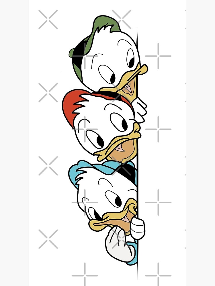 The Walt Disney series - Huey, Dewey, Louie & Uncle Scrooge Painting