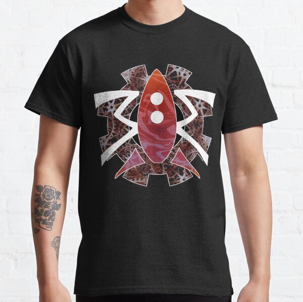 The Mechanisms Fancy Logo Red Classic T-Shirt