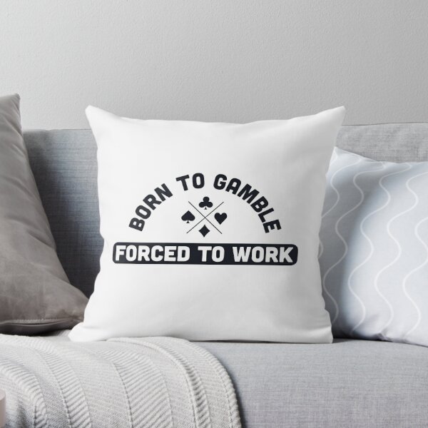 Gaming Cushion - Born To Game (Silver)