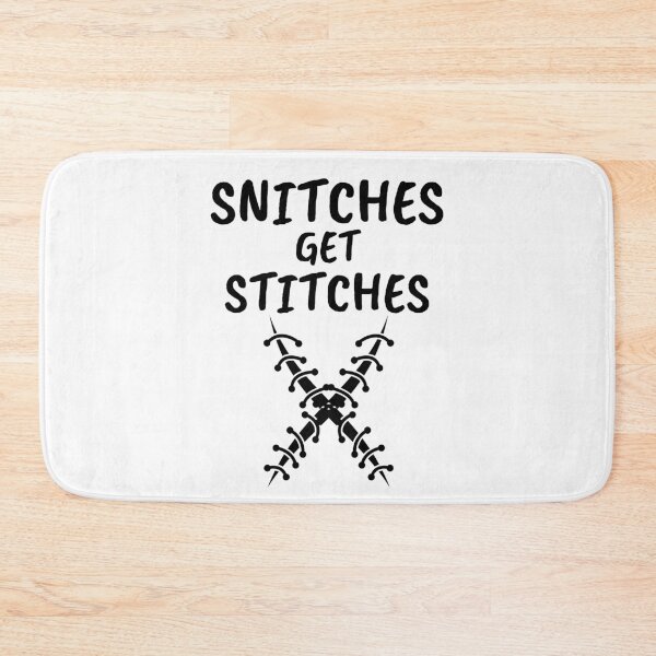 Item preview, Snitches get Stitches - X designed and sold by RIVEofficial.