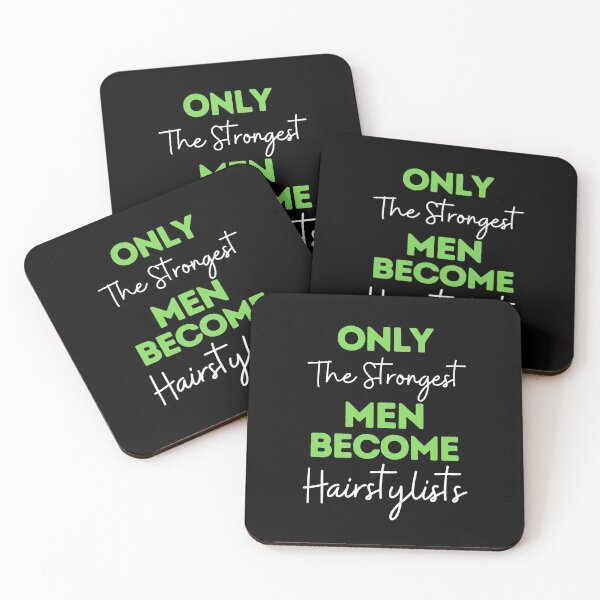 Item preview, Only The Strongest Men Become Hairstylists designed and sold by bifkee19.