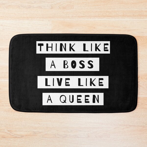 Item preview, Think Like A Boss Live Like A Queen designed and sold by m95sim.