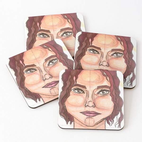 Item preview, Facial Proportions, Abstract Marker Design designed and sold by namyanamya.